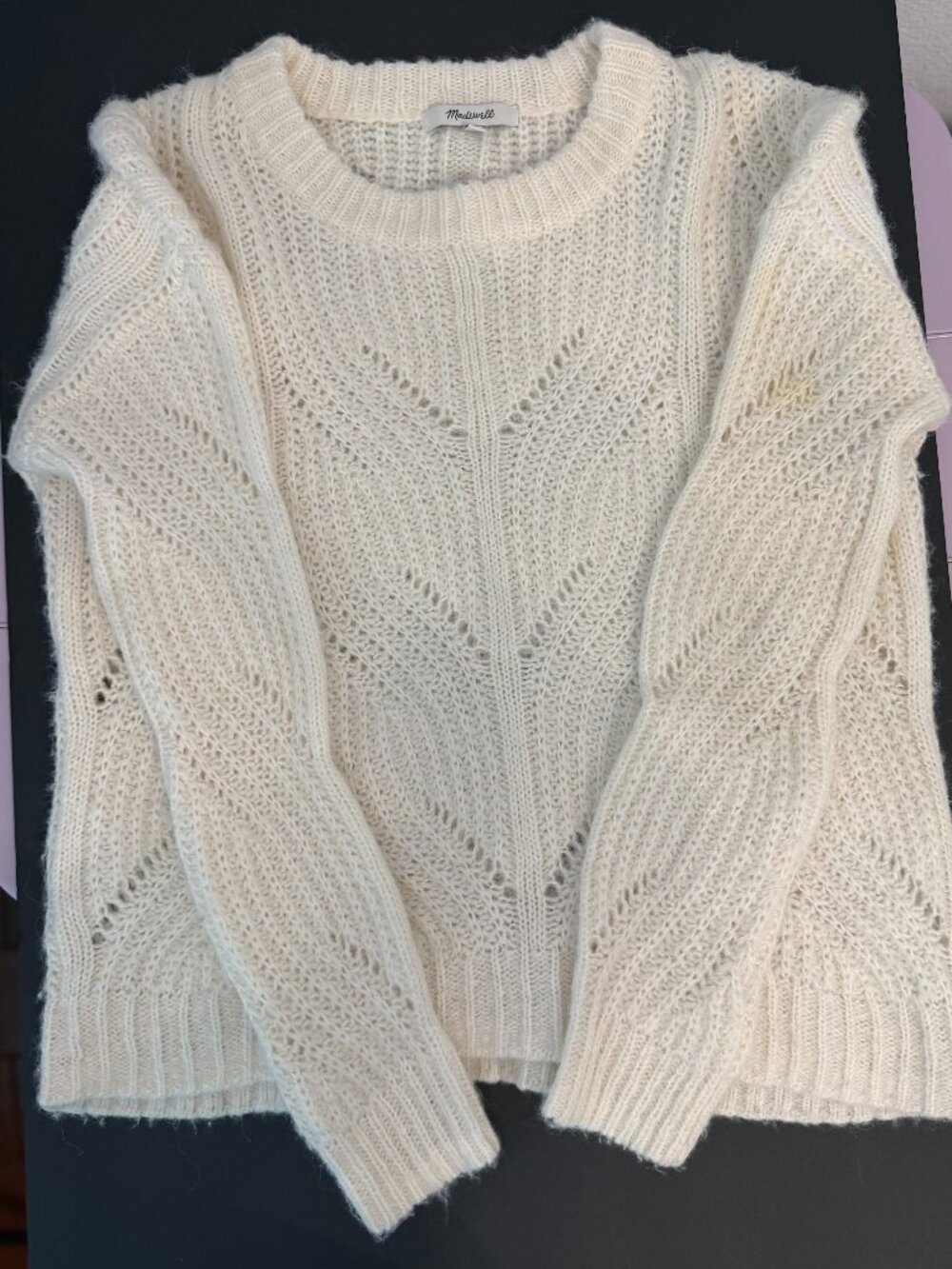 Madewell Alpaca Blend Knit Sweater 🤍